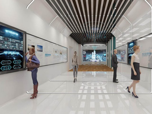 國網(wǎng)_智能化科技展廳設計